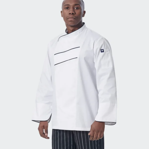Rolando-Chefwear_2023_Chef-Jackets_Ainsley-3 Ainsley White Long Sleeve