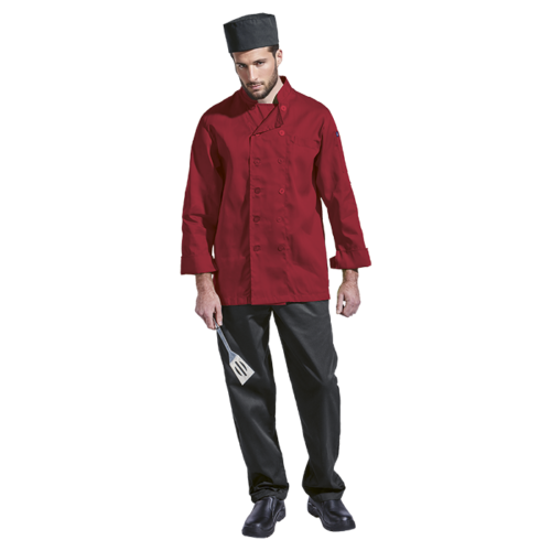 Savona Long Sleeve Chef Jacket Mens