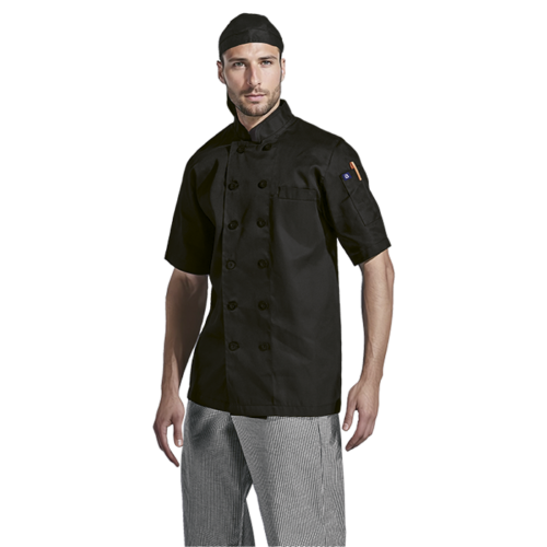Savona Short Sleeve Chef Jacket Mens