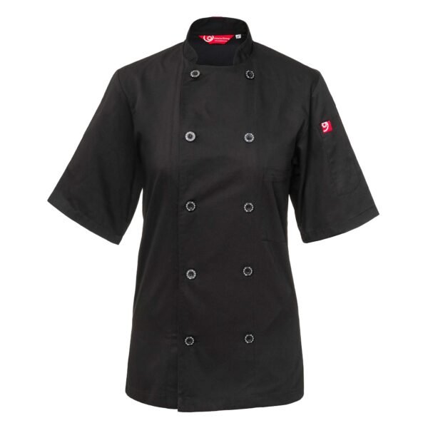 CUL202-B_2048x Basic Chef Jacket Short sleeve CUL202