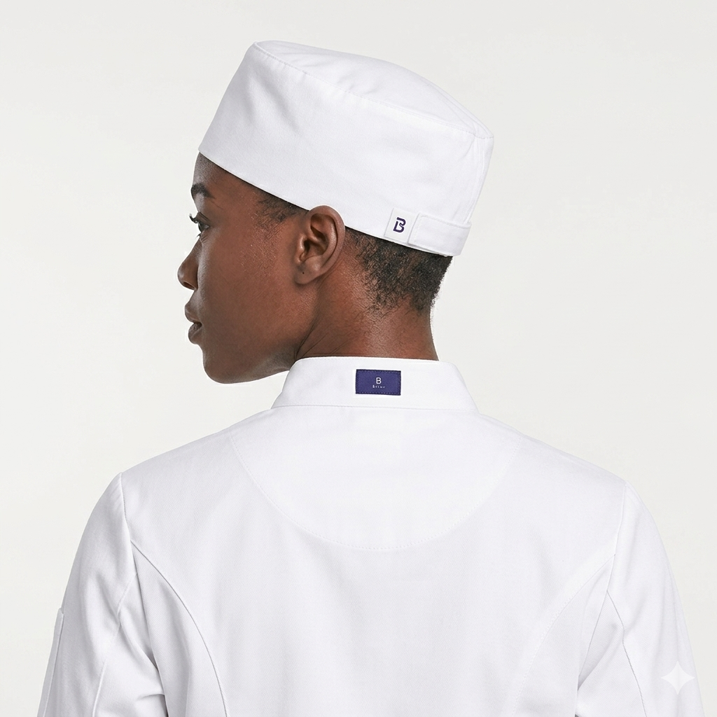 Chef Beanie Velcro