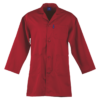 CON-11-OK-red Poly Cotton Dust Coat