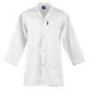 CON-11-OK-white Poly Cotton Dust Coat