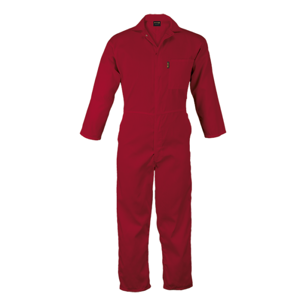 CON-11-PA-red Budget Boiler Suit