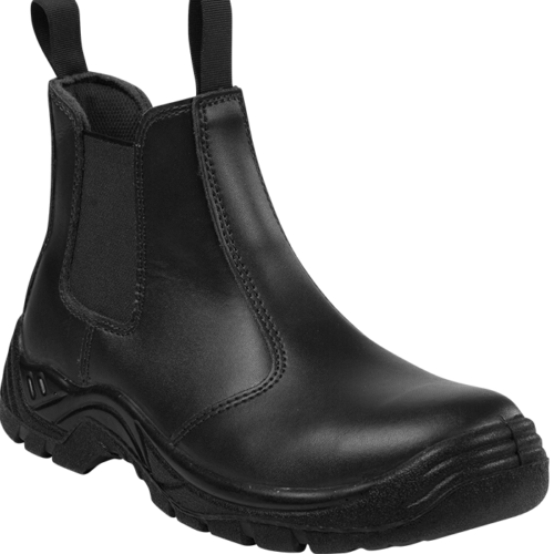 FWR-11-KA-black Chelsea Safety Boot