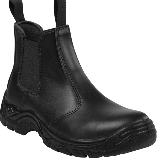 FWR-11-KA-black Chelsea Safety Boot
