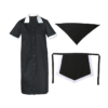 GFT-11-RM-blackwhite Poly Cotton 3 Piece Set Ladies