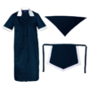 GFT-11-RM-dark-navy Poly Cotton 3 Piece Set Ladies
